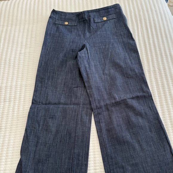 LOFT Pants - LOFT Dark Blue Denim Pants